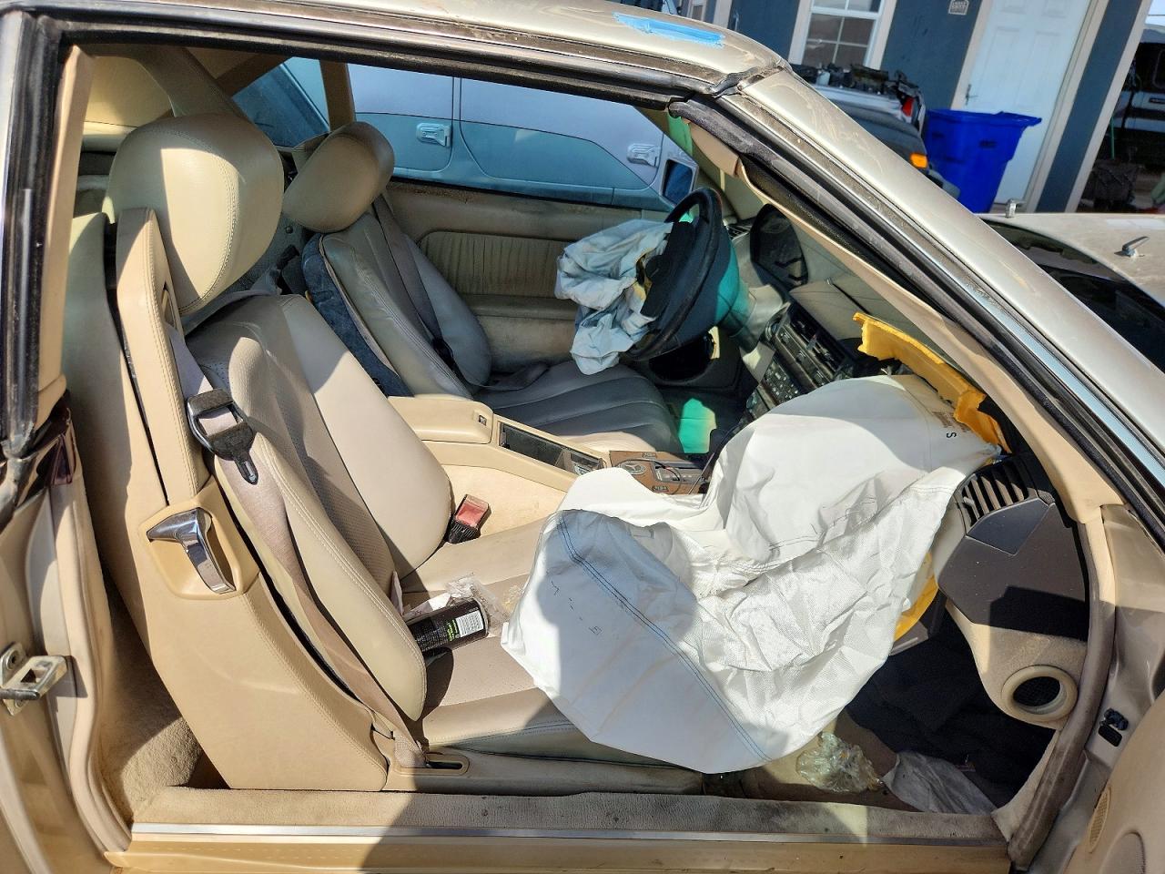 1994 Mercedes-benz Sl 500 Gold vin: WDBFA67E3RF101943