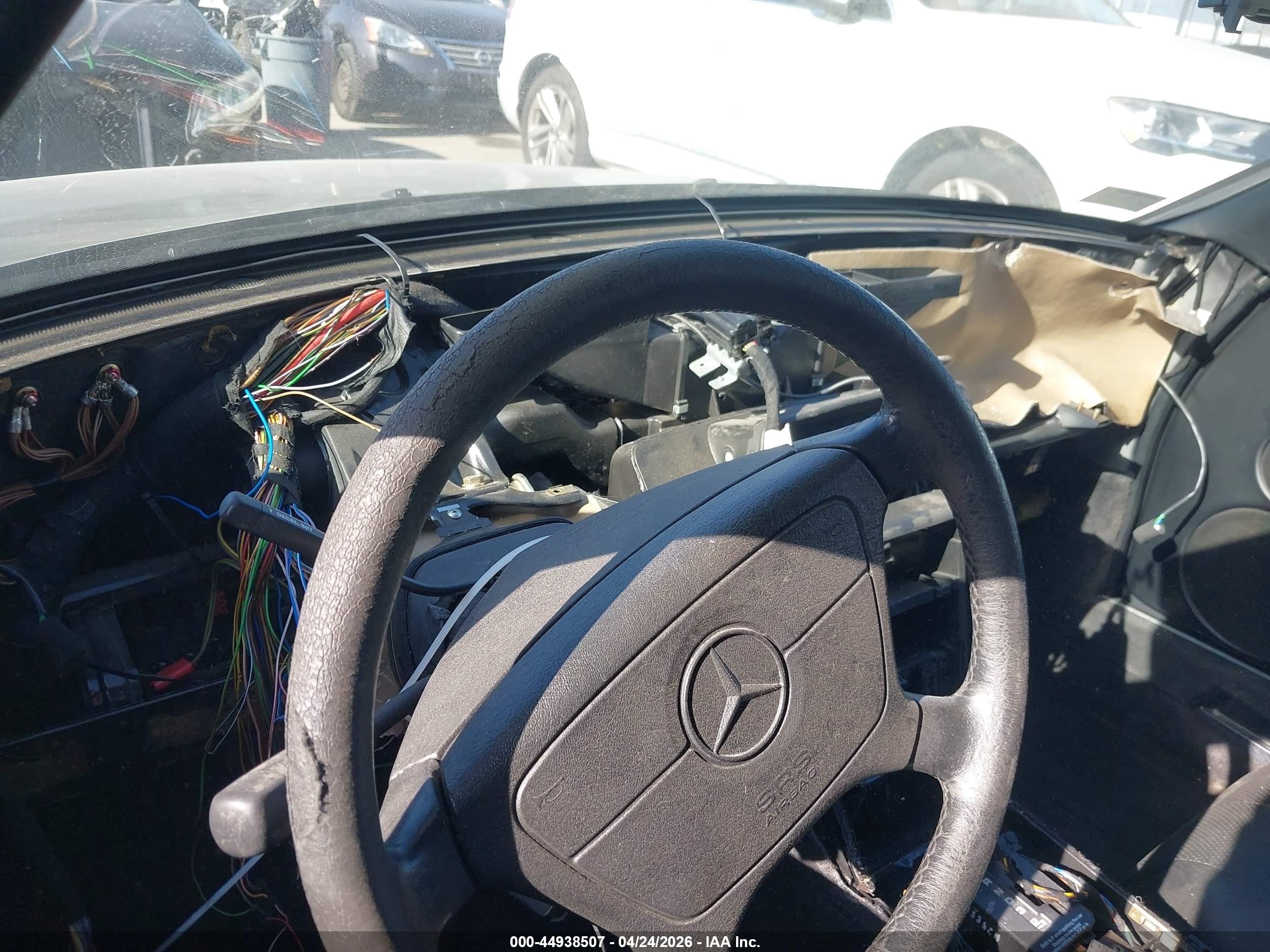 1995 Mercedes-benz Sl 500 Black vin: WDBFA67E4SF125481