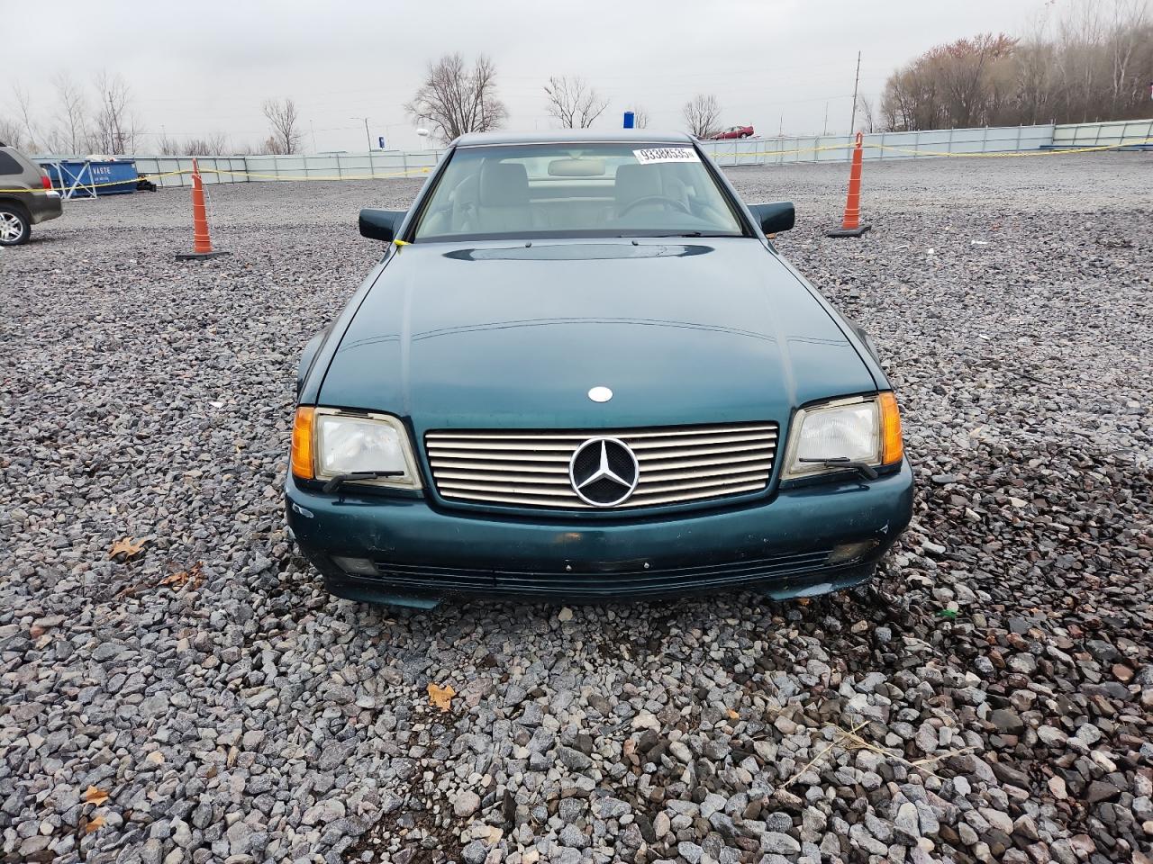 1994 Mercedes-benz Sl 500 Green vin: WDBFA67E5RF102690