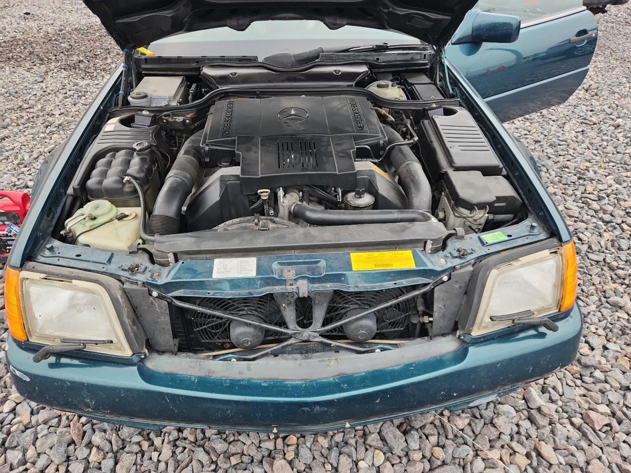 1994 Mercedes-benz Sl 500 Green vin: WDBFA67E5RF102690