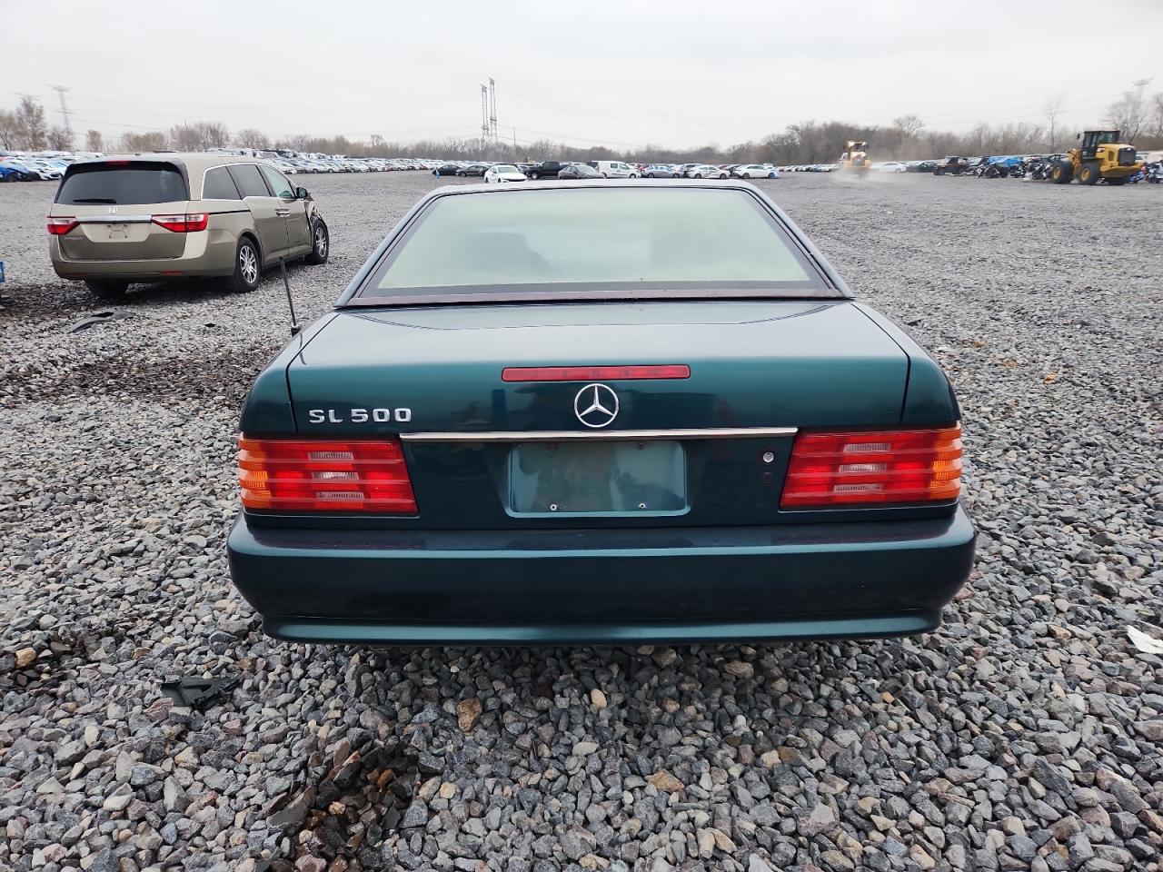 1994 Mercedes-benz Sl 500 Green vin: WDBFA67E5RF102690