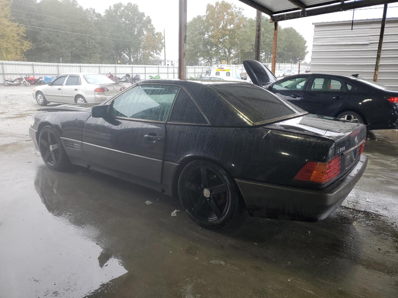 1994 Mercedes-benz Sl 500 Black vin: WDBFA67E6RF096740