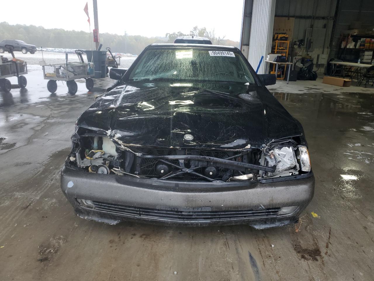1994 Mercedes-benz Sl 500 Black vin: WDBFA67E6RF096740
