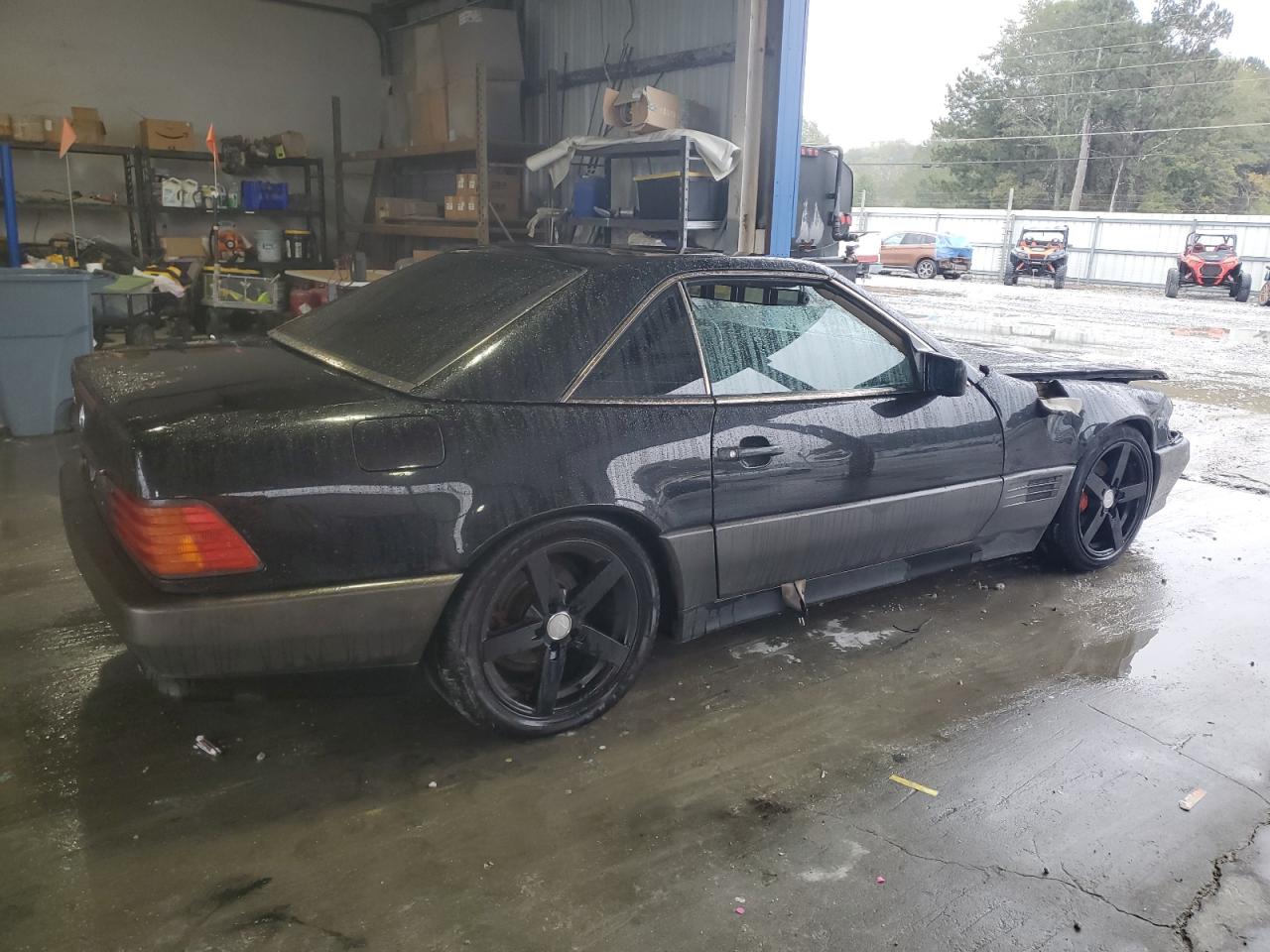 1994 Mercedes-benz Sl 500 Black vin: WDBFA67E6RF096740