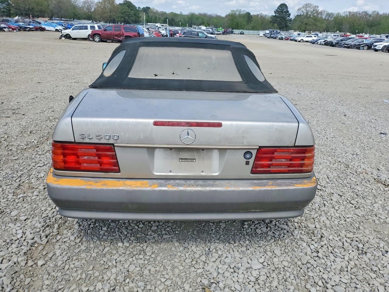 1994 Mercedes-benz Sl 500 Beige vin: WDBFA67E6RF097077