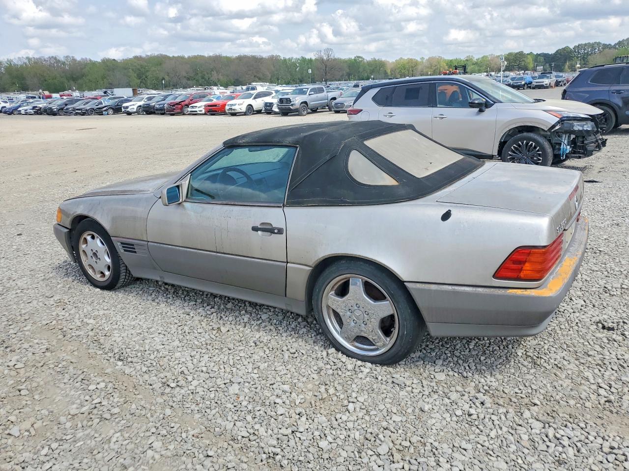 1994 Mercedes-benz Sl 500 Beige vin: WDBFA67E6RF097077