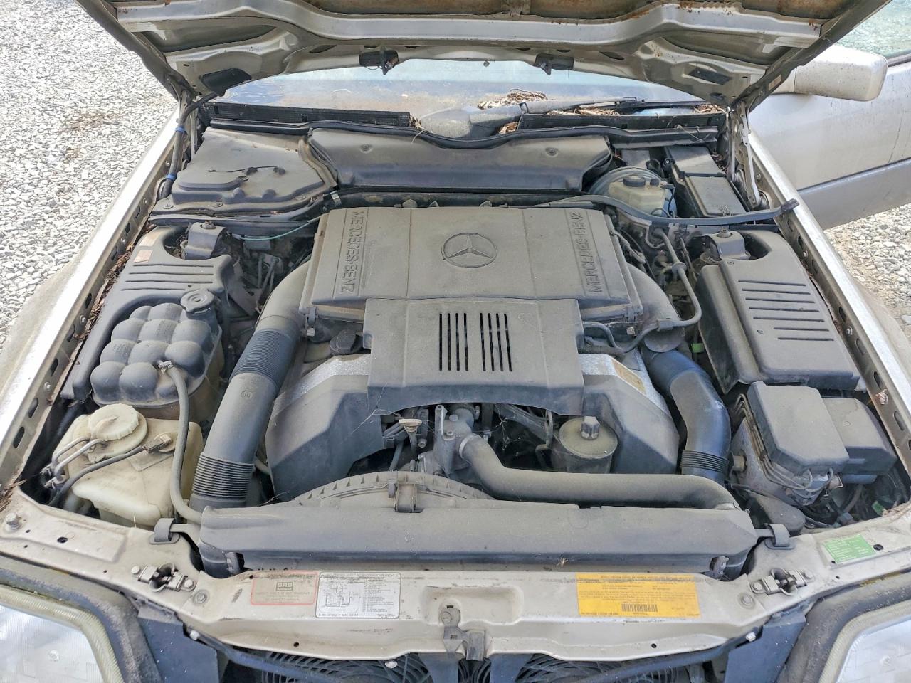 1994 Mercedes-benz Sl 500 Beige vin: WDBFA67E6RF097077
