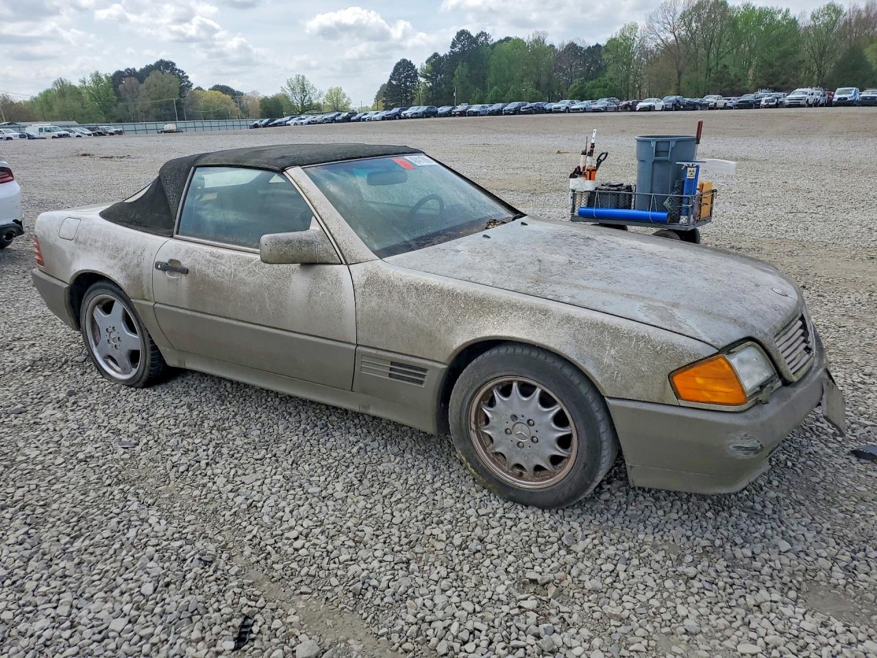1994 Mercedes-benz Sl 500 Beige vin: WDBFA67E6RF097077