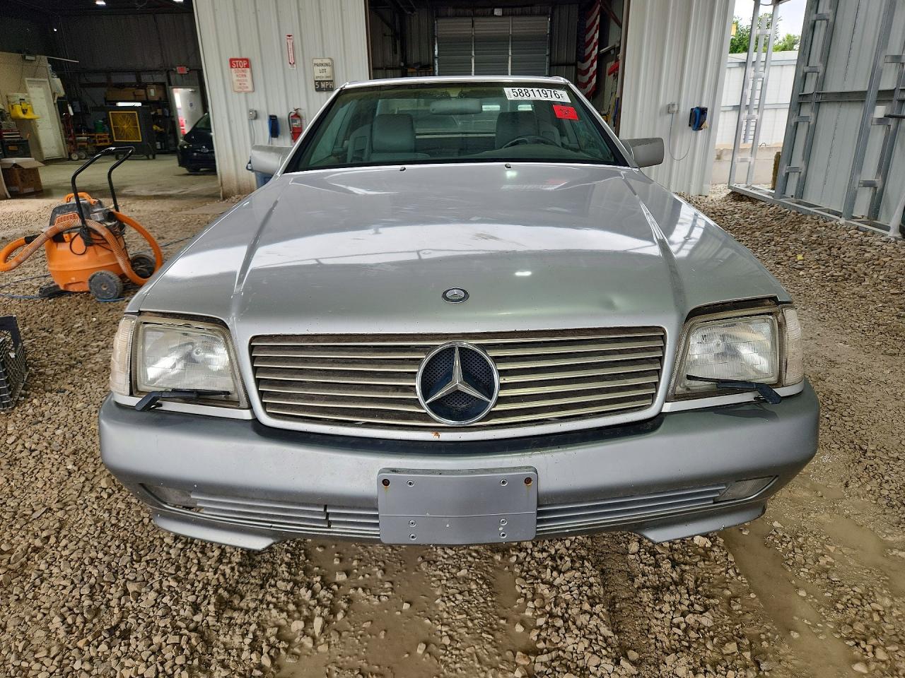 1995 Mercedes-benz Sl 500 Silver vin: WDBFA67E6SF119875