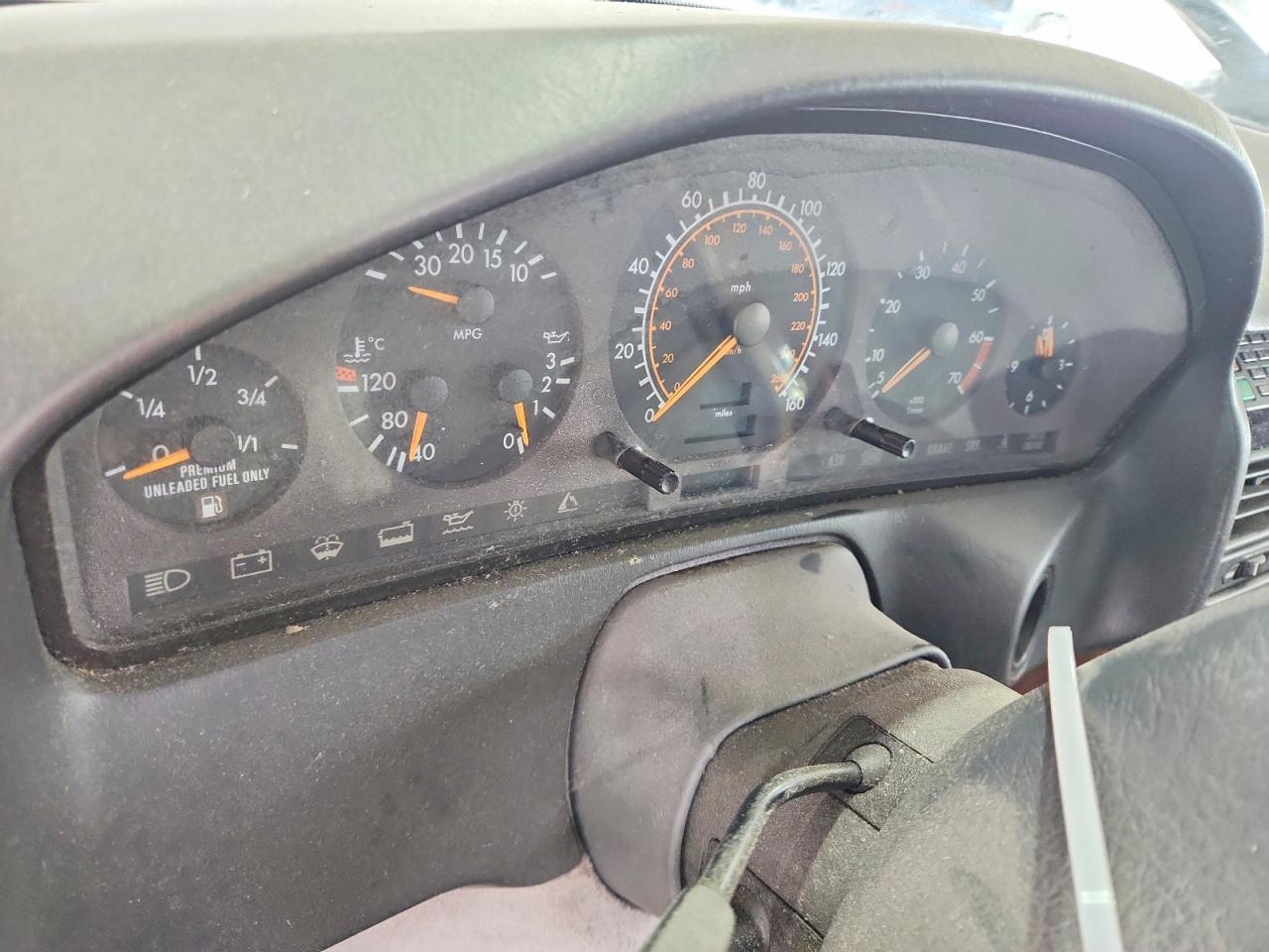 1995 Mercedes-benz Sl 500 Silver vin: WDBFA67E6SF119875