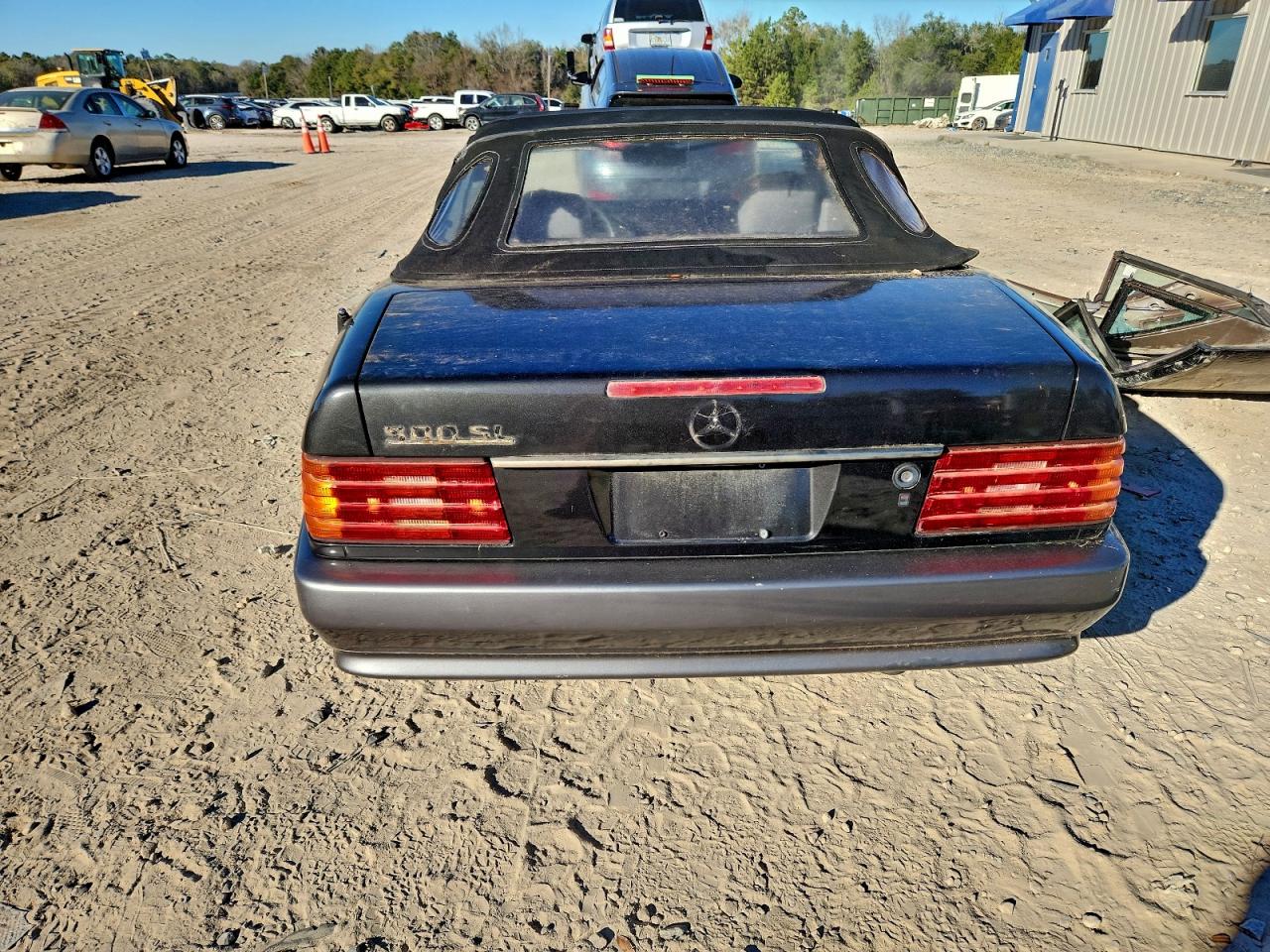 1993 Mercedes-benz 500 Sl Gray vin: WDBFA67E7PF073027