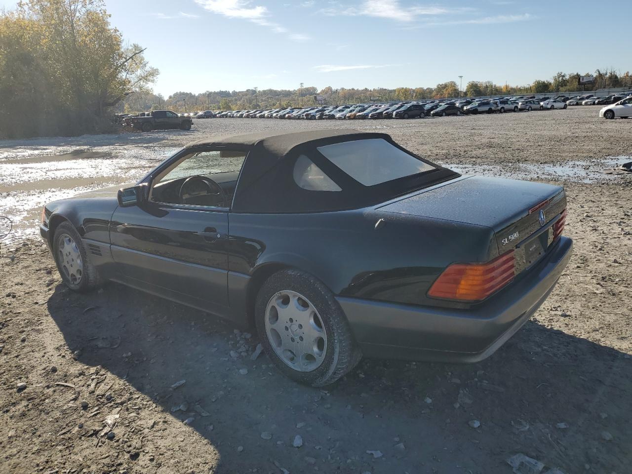 1994 Mercedes-benz Sl 500 Black vin: WDBFA67E7RF099033