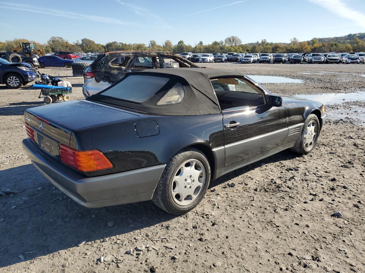 1994 Mercedes-benz Sl 500 Black vin: WDBFA67E7RF099033