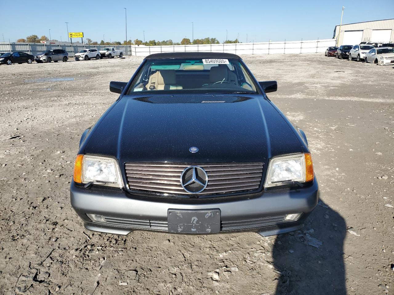 1994 Mercedes-benz Sl 500 Black vin: WDBFA67E7RF099033