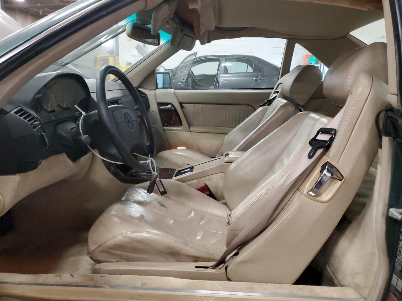 1994 Mercedes-benz Sl 500 Green vin: WDBFA67E8RF092754