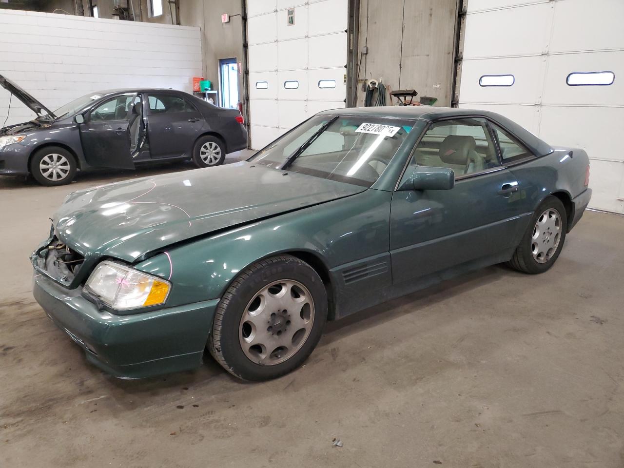 1994 Mercedes-benz Sl 500 Green vin: WDBFA67E8RF092754