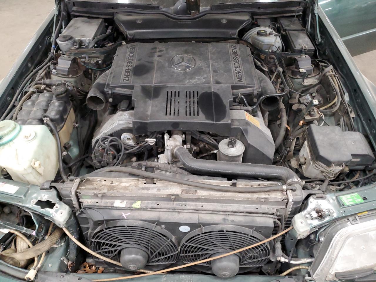 1994 Mercedes-benz Sl 500 Green vin: WDBFA67E8RF092754