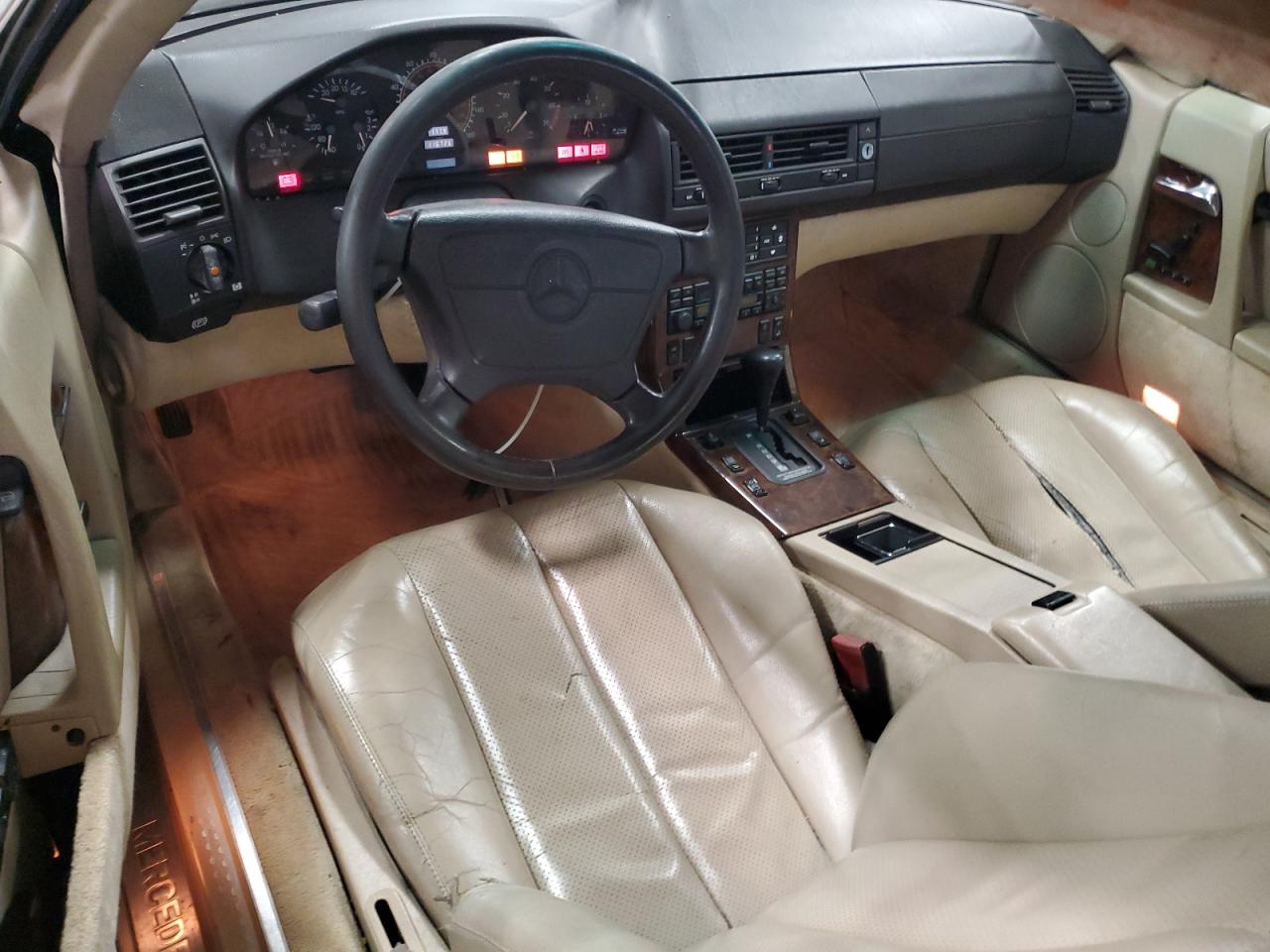 1994 Mercedes-benz Sl 500 Green vin: WDBFA67E8RF092754