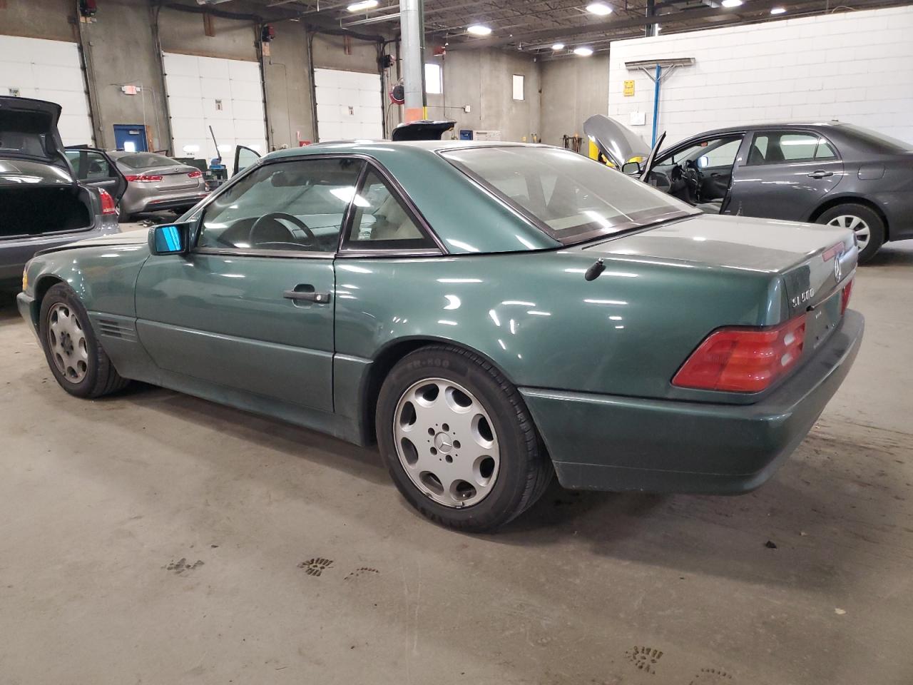 1994 Mercedes-benz Sl 500 Green vin: WDBFA67E8RF092754