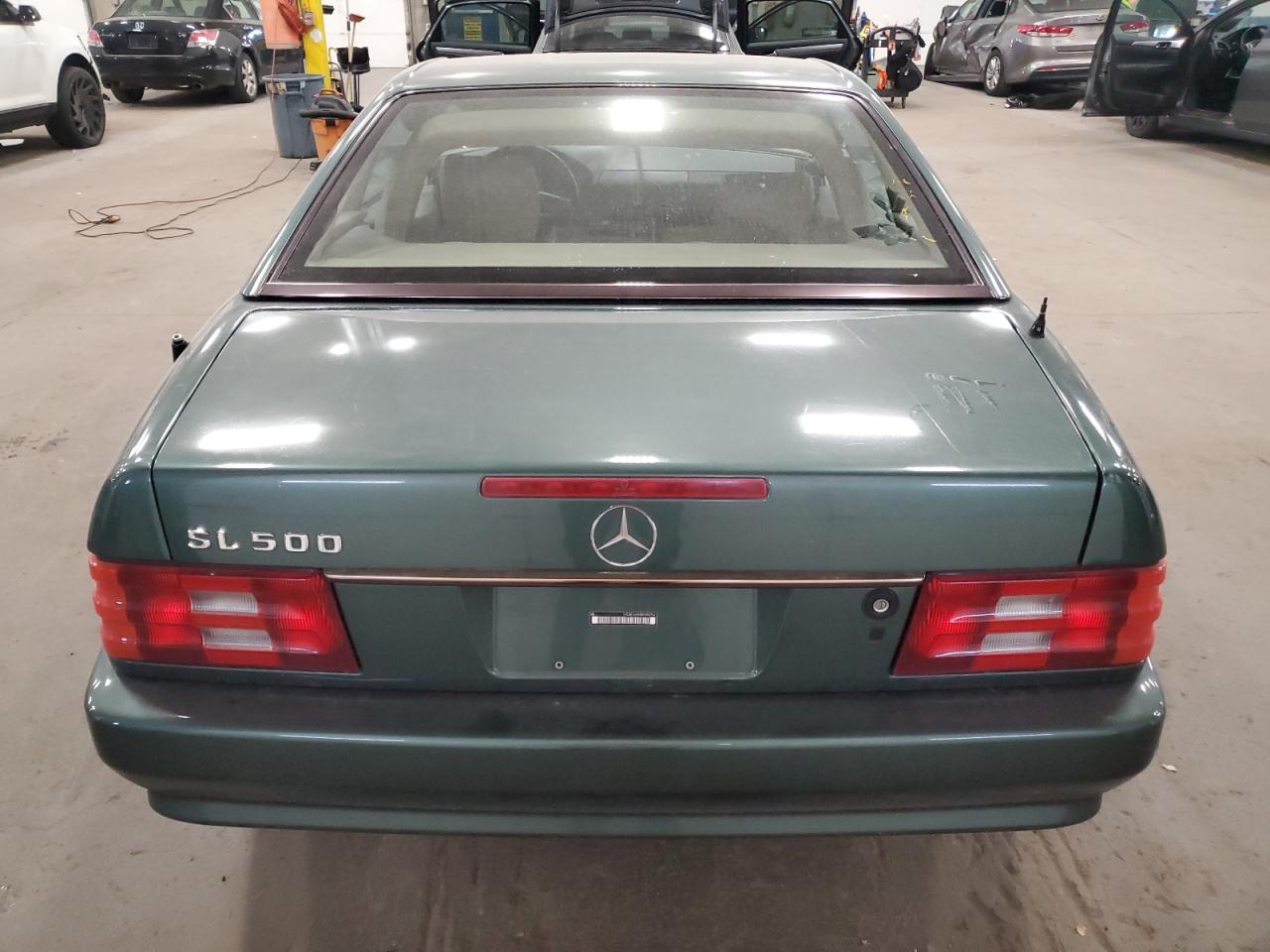 1994 Mercedes-benz Sl 500 Green vin: WDBFA67E8RF092754