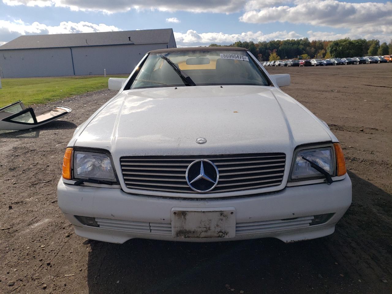 1994 Mercedes-benz Sl 500 White vin: WDBFA67E8RF095928