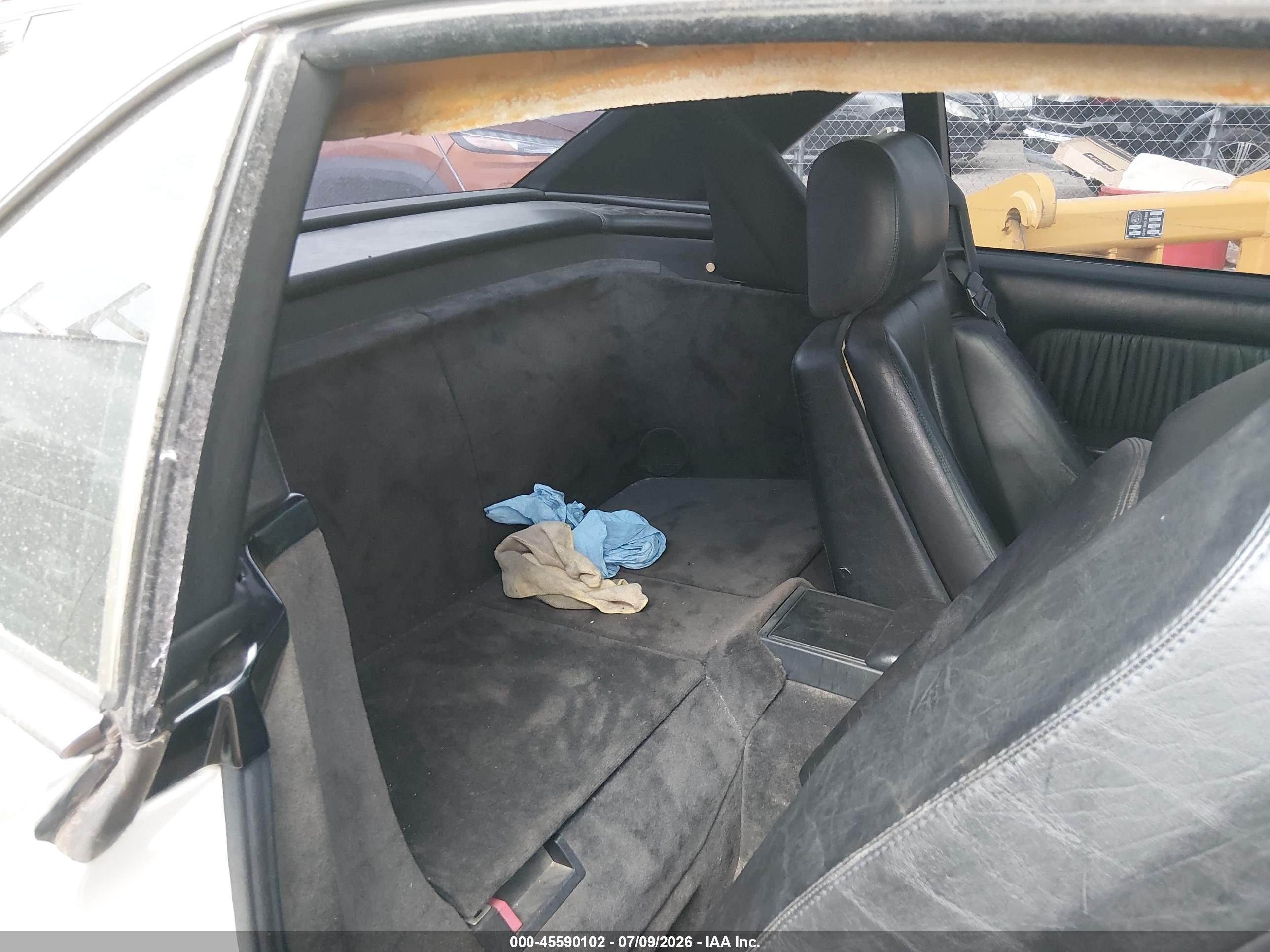 1995 Mercedes-benz Sl 500 White vin: WDBFA67E8SF112071