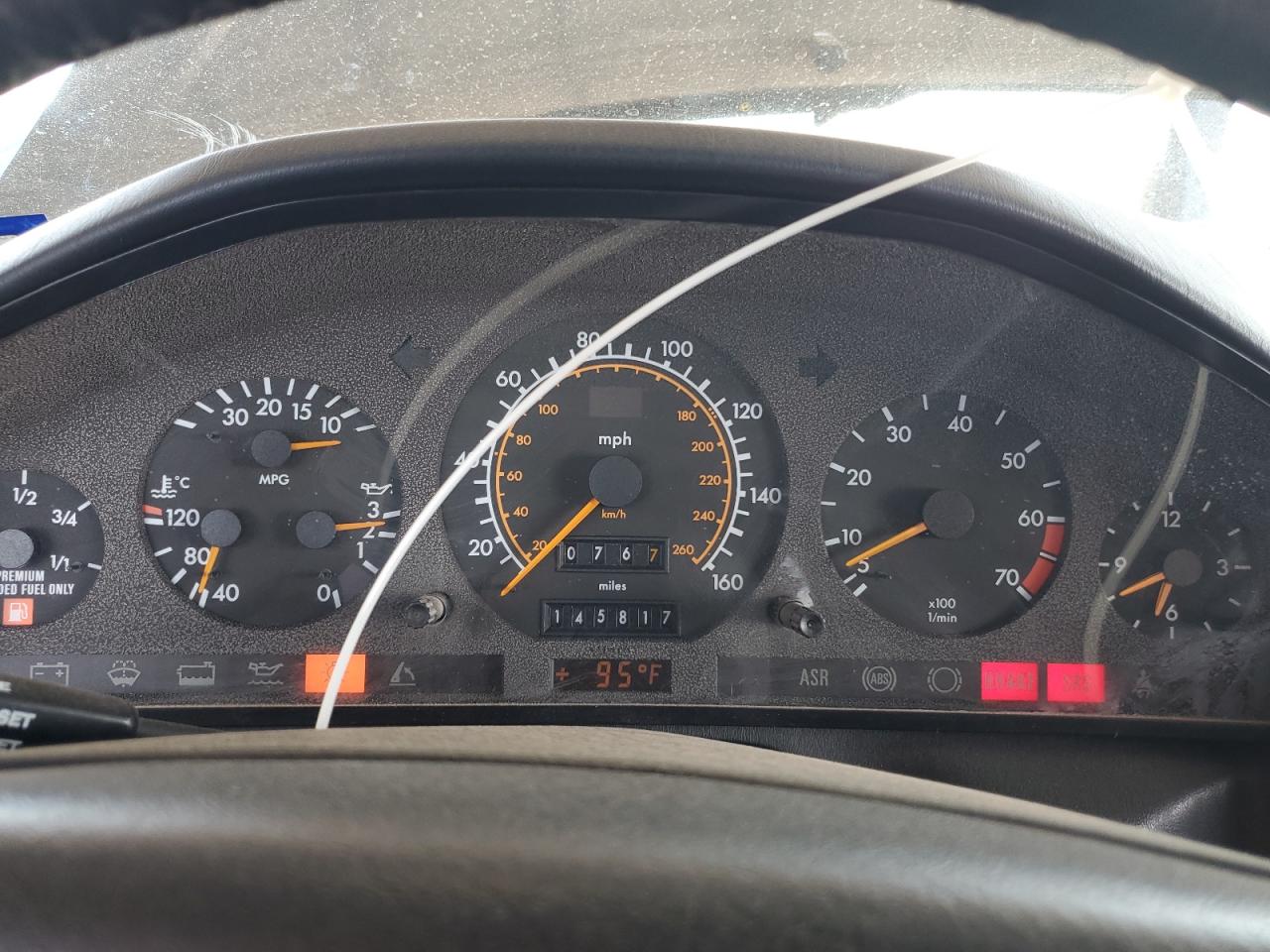 1993 Mercedes-benz 500 Sl Black vin: WDBFA67E9PF071666