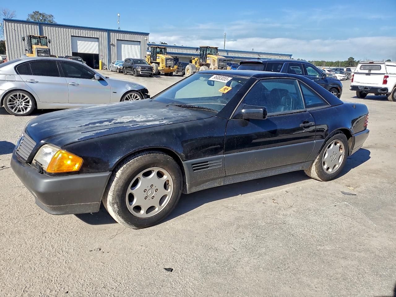 1994 Mercedes-benz Sl 500 Black vin: WDBFA67E9RF093623