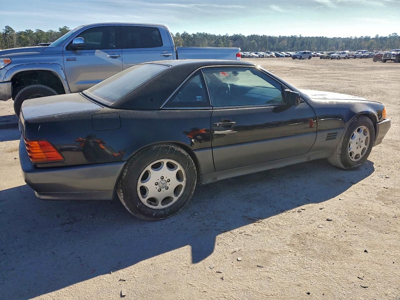 1994 Mercedes-benz Sl 500 Black vin: WDBFA67E9RF093623