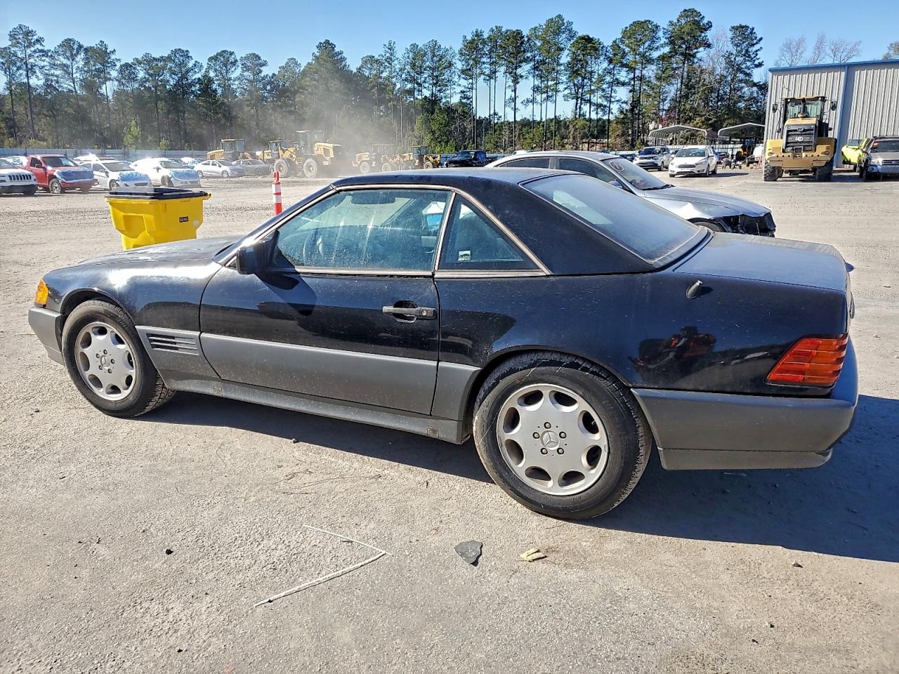 1994 Mercedes-benz Sl 500 Black vin: WDBFA67E9RF093623