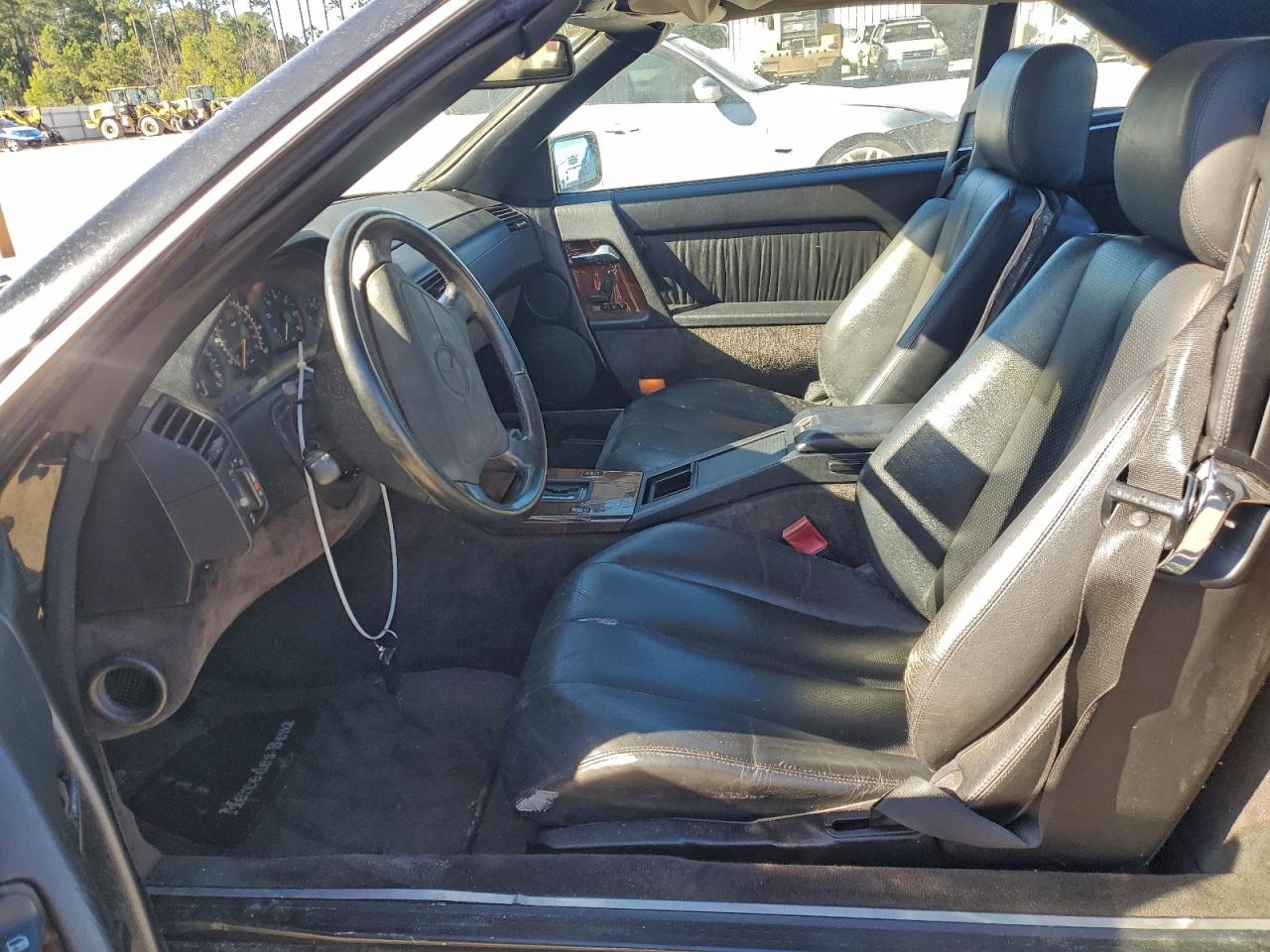 1994 Mercedes-benz Sl 500 Black vin: WDBFA67E9RF093623