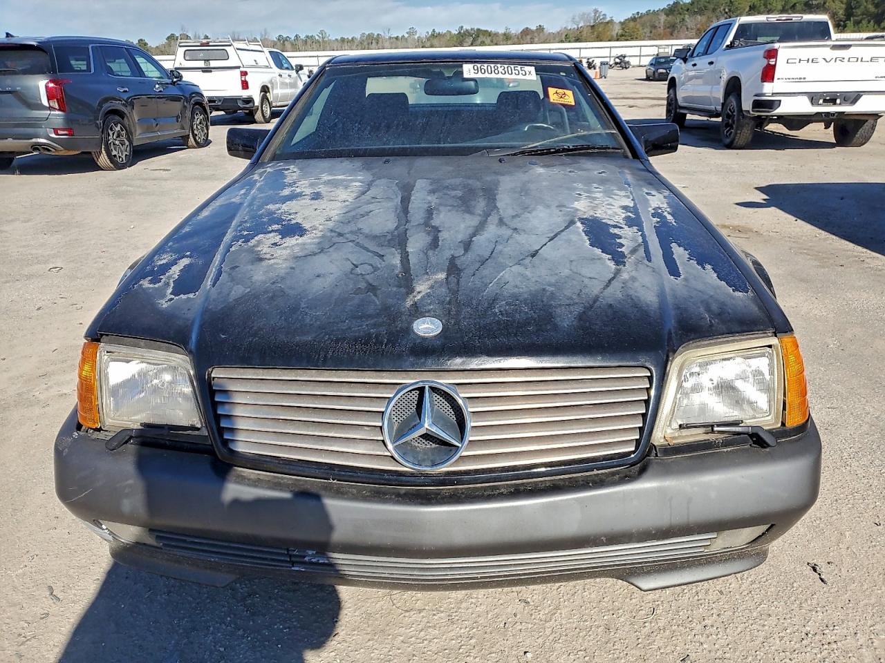 1994 Mercedes-benz Sl 500 Black vin: WDBFA67E9RF093623