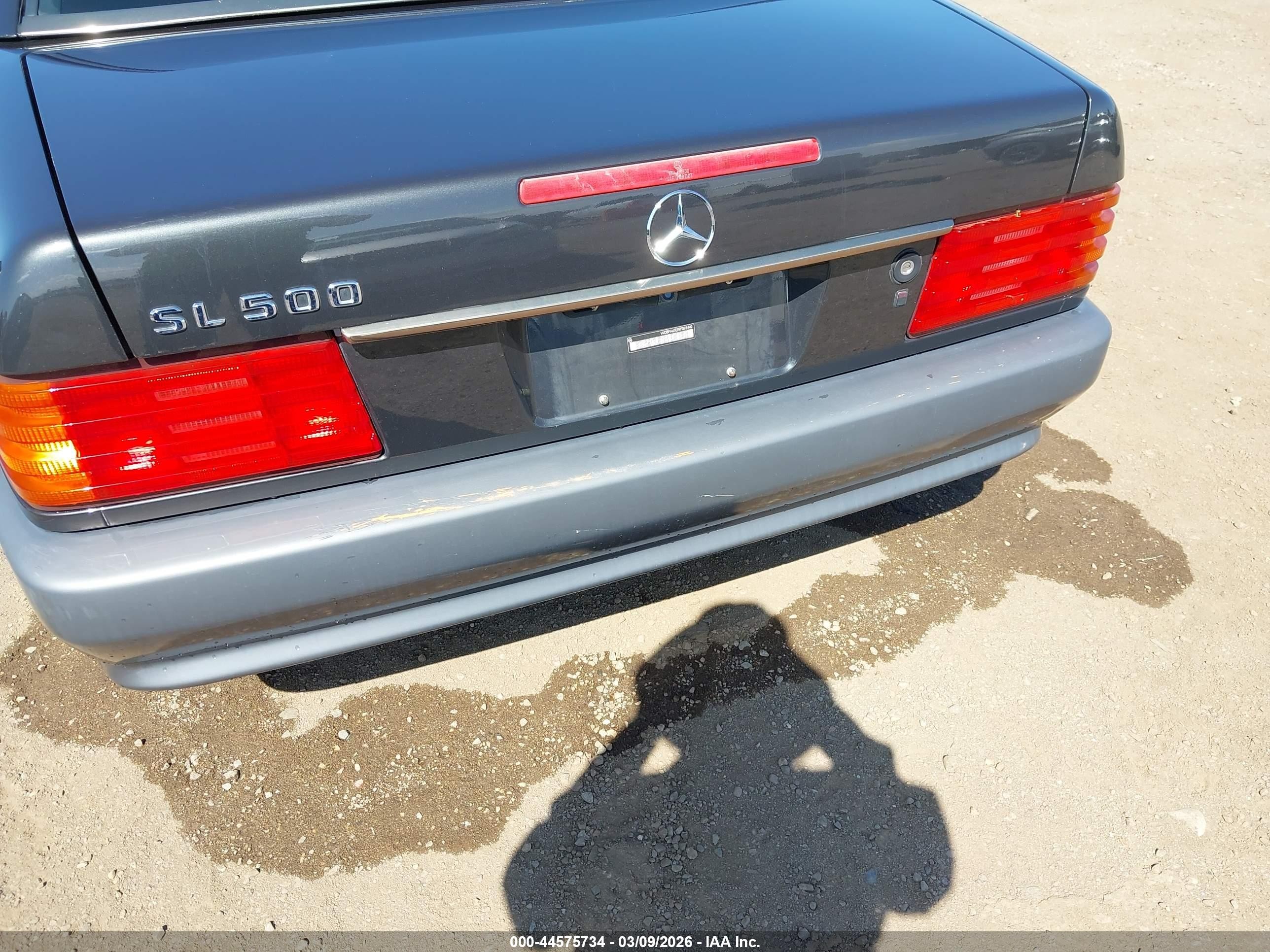 1994 Mercedes-benz Sl 500 Gray vin: WDBFA67E9RF096442