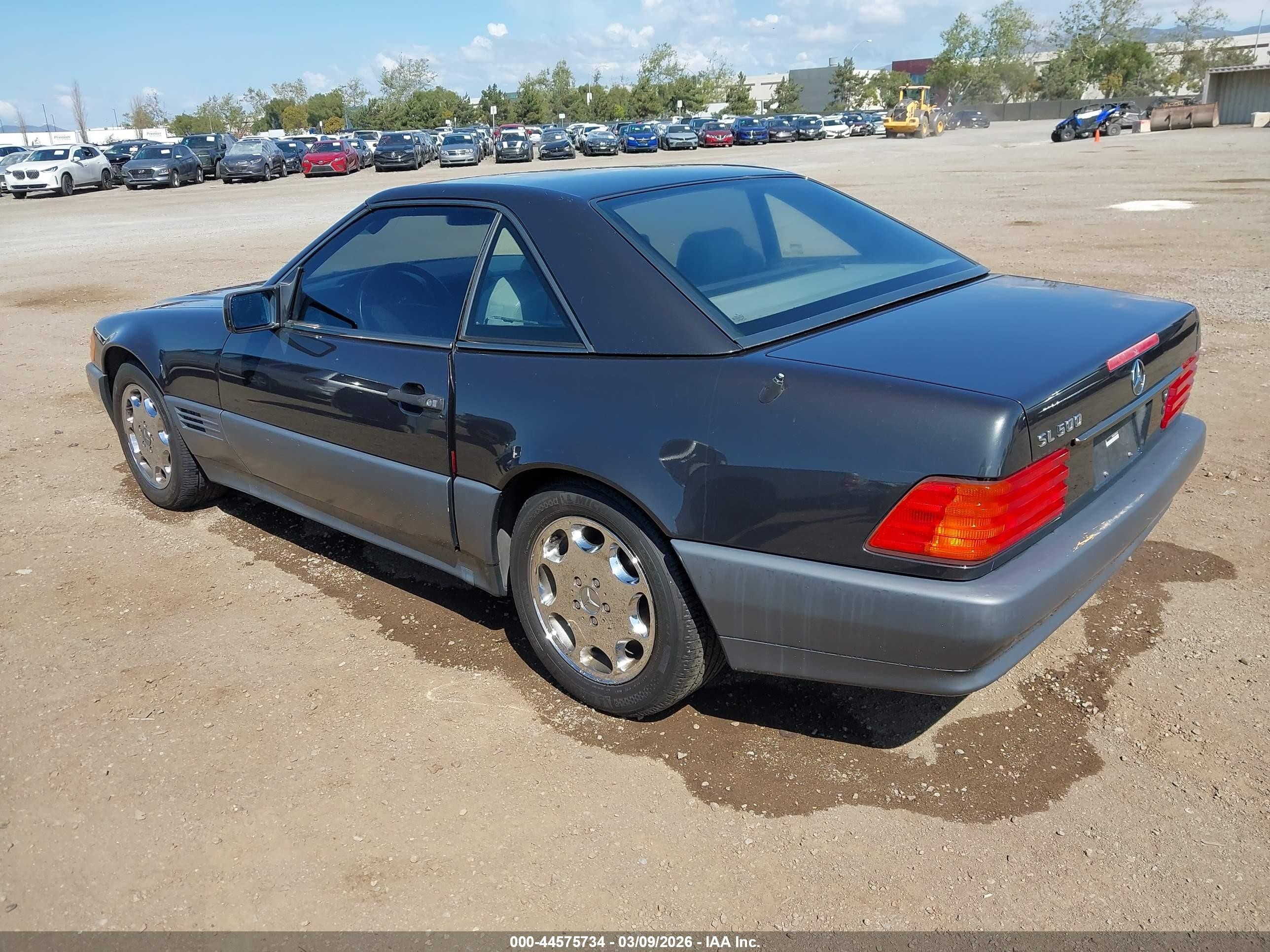 1994 Mercedes-benz Sl 500 Gray vin: WDBFA67E9RF096442
