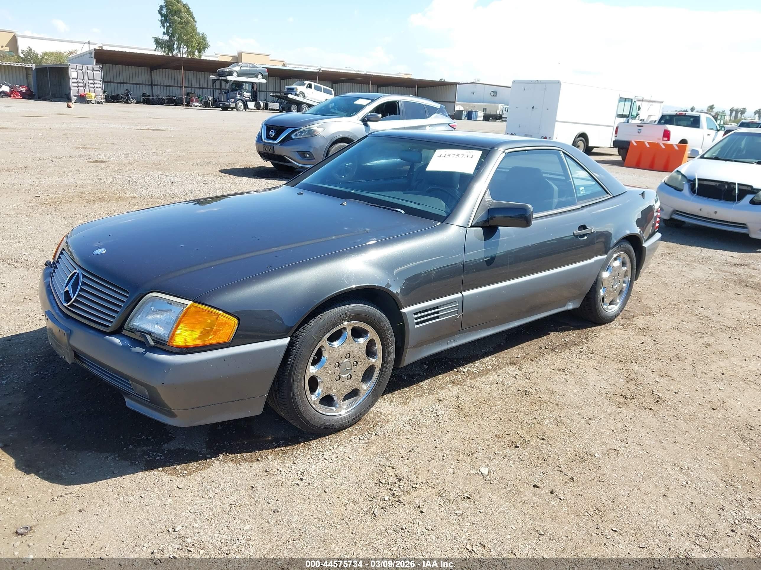 1994 Mercedes-benz Sl 500 Gray vin: WDBFA67E9RF096442