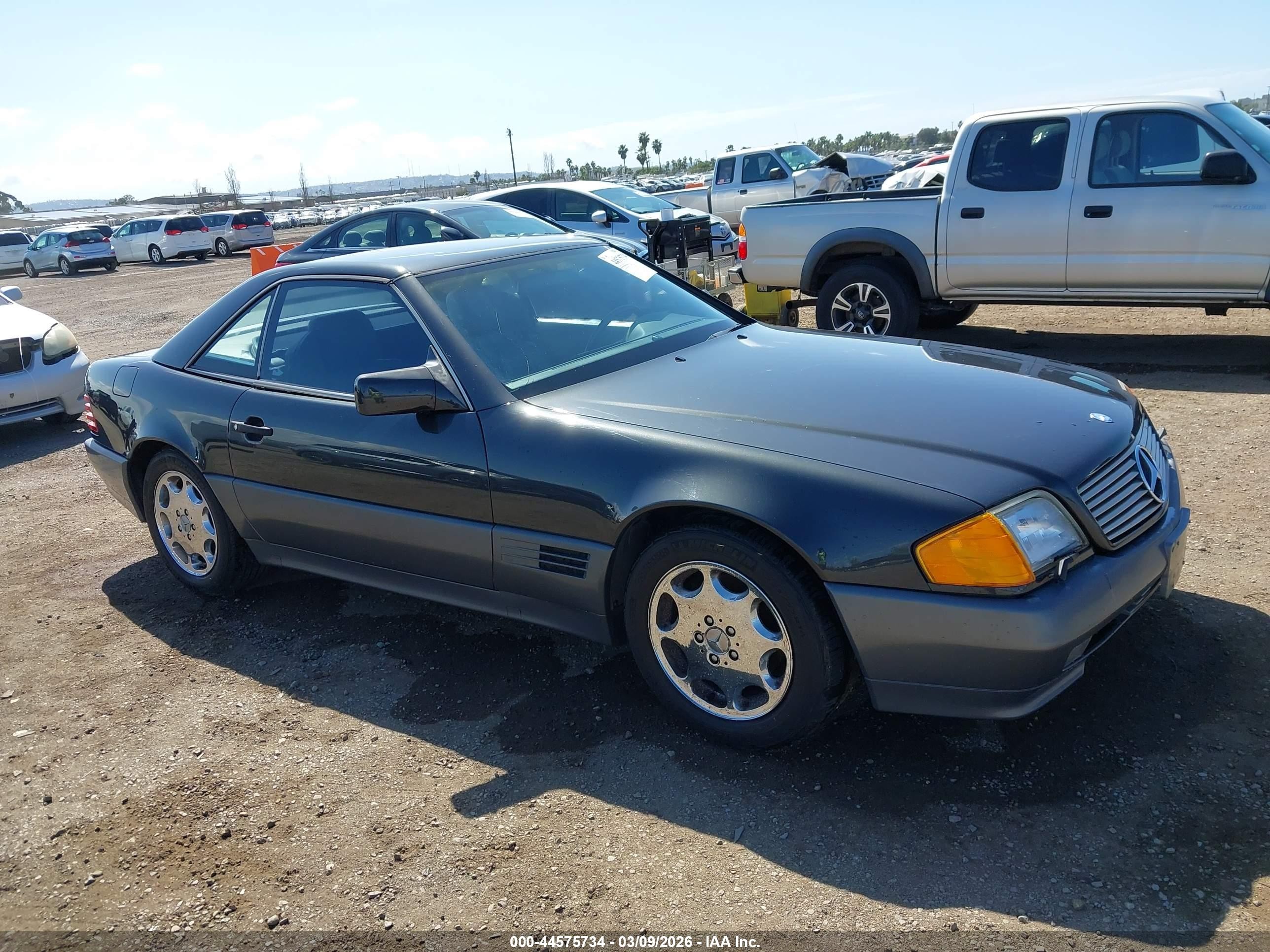 1994 Mercedes-benz Sl 500 Gray vin: WDBFA67E9RF096442