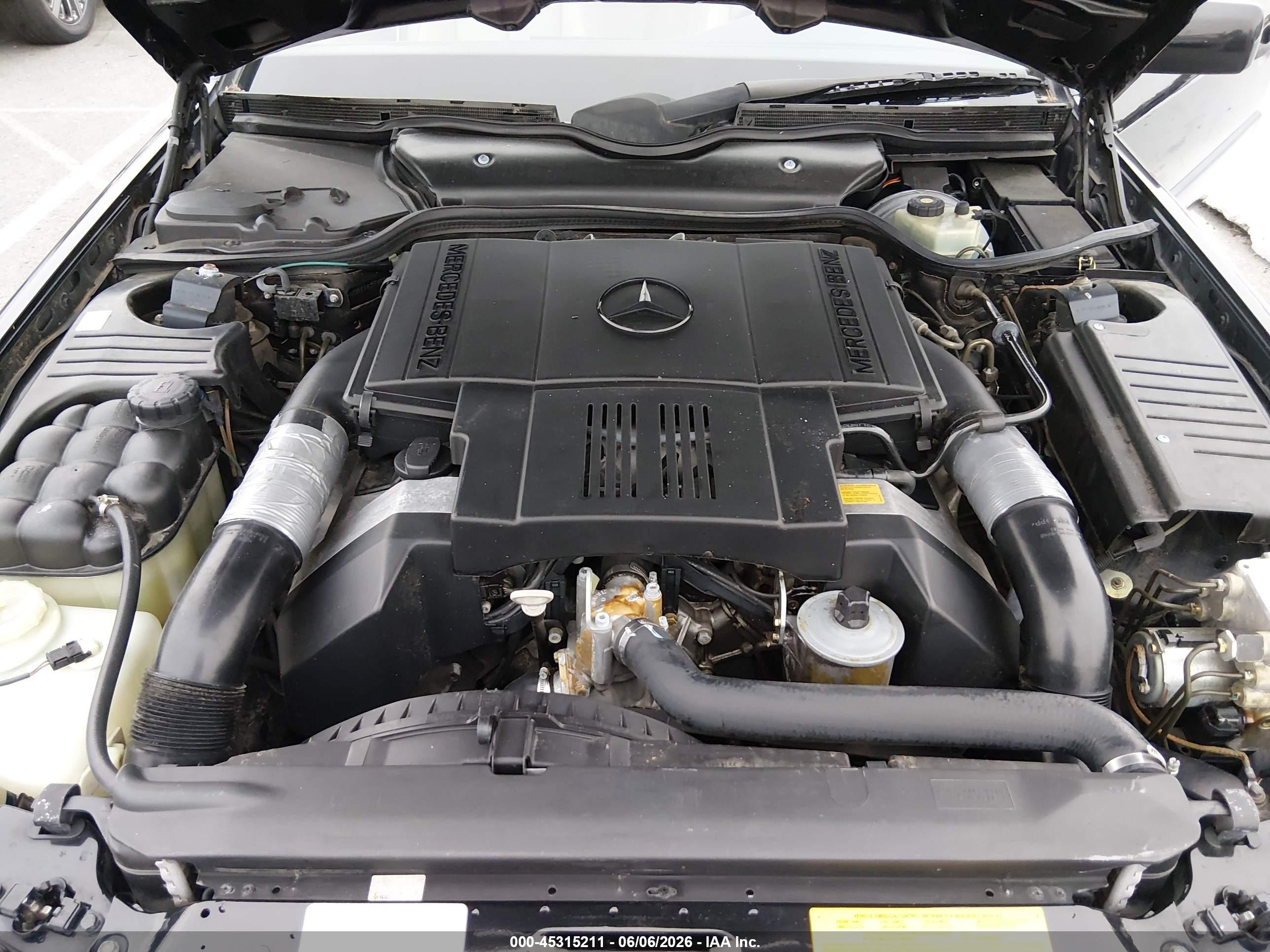 1995 Mercedes-benz Sl 500 Black vin: WDBFA67E9SF120941