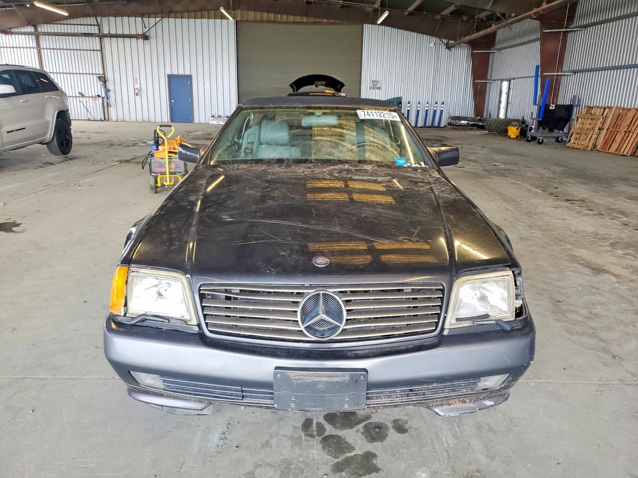 1994 Mercedes-benz Sl 500 Charcoal vin: WDBFA67EXRF090746