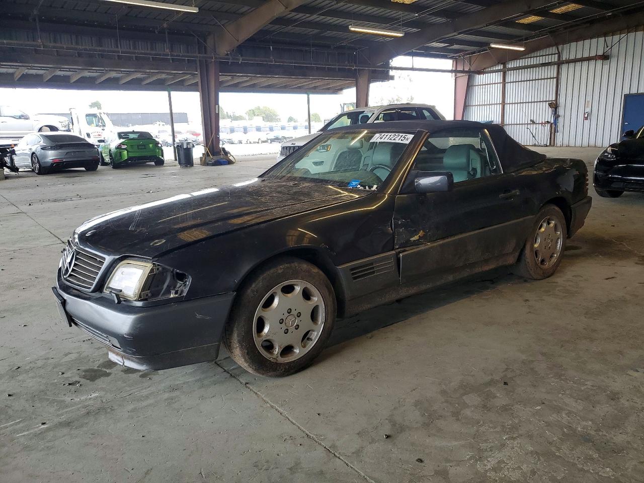 1994 Mercedes-benz Sl 500 Charcoal vin: WDBFA67EXRF090746