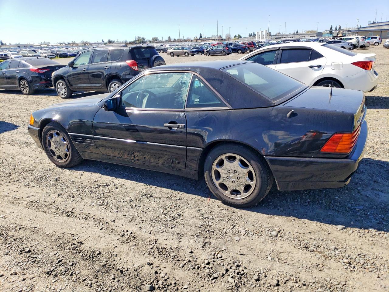 1994 Mercedes-benz Sl 500 Black vin: WDBFA67EXRF091105