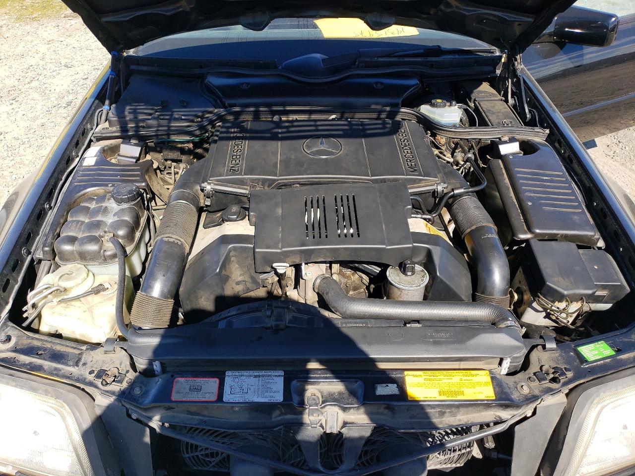 1994 Mercedes-benz Sl 500 Black vin: WDBFA67EXRF091105