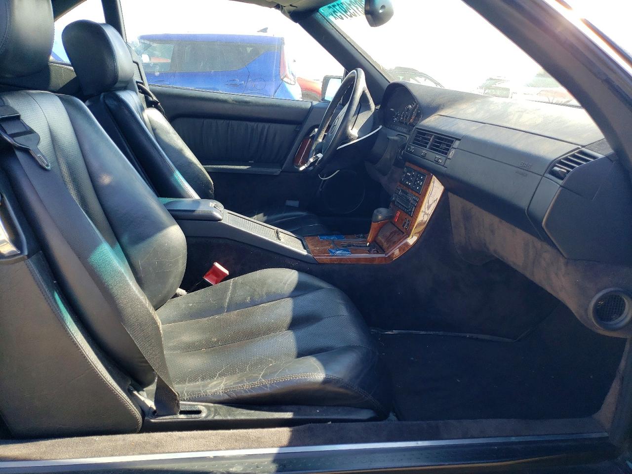 1994 Mercedes-benz Sl 500 Black vin: WDBFA67EXRF091105
