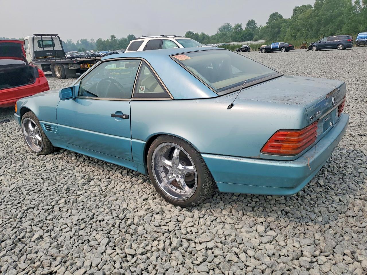 1994 Mercedes-benz Sl 500 Blue vin: WDBFA67EXRF100787
