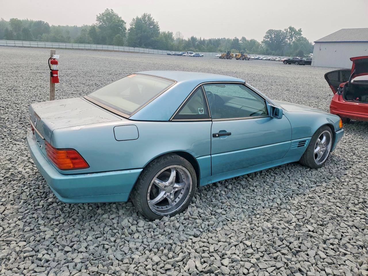 1994 Mercedes-benz Sl 500 Blue vin: WDBFA67EXRF100787