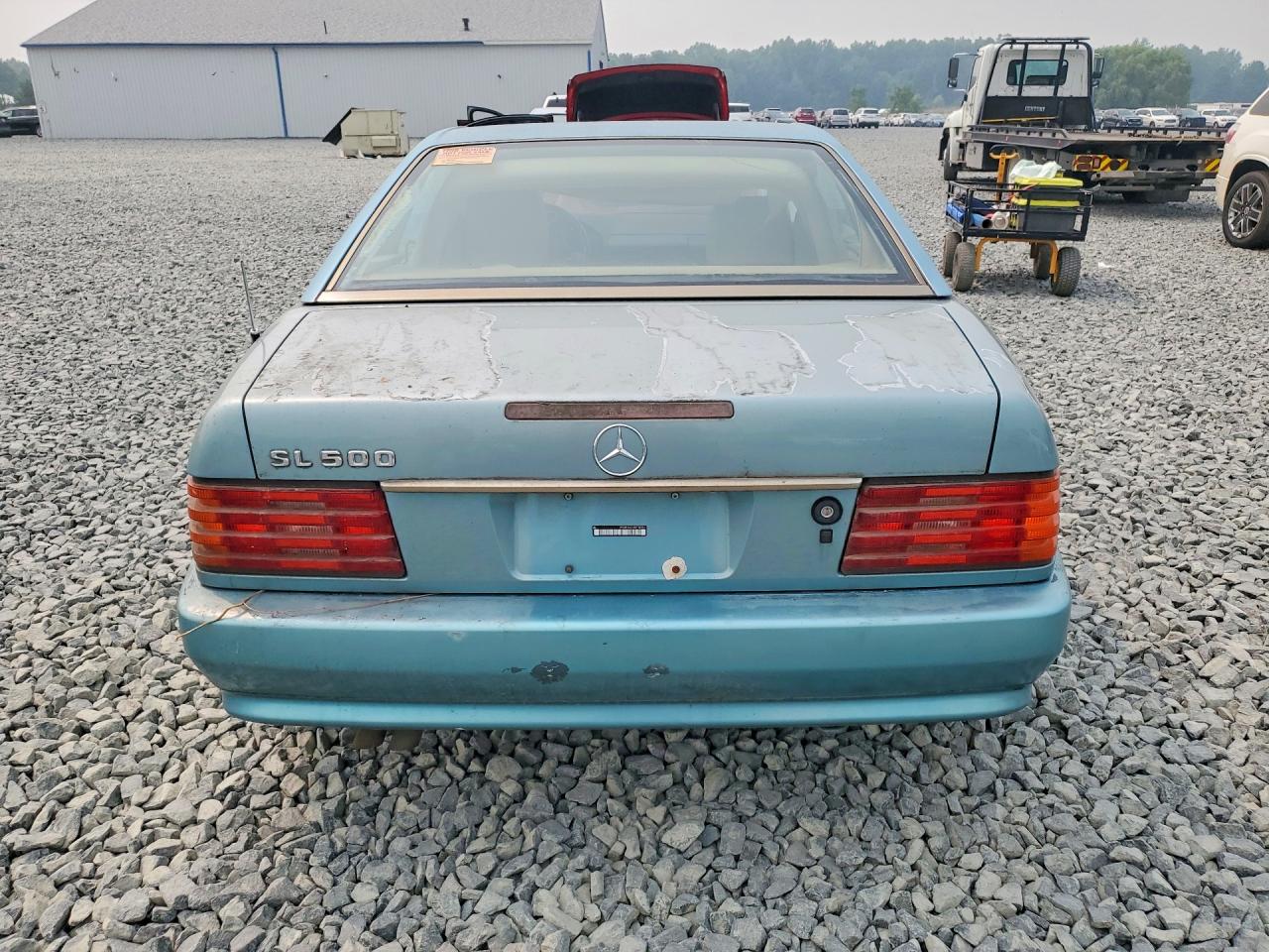 1994 Mercedes-benz Sl 500 Blue vin: WDBFA67EXRF100787
