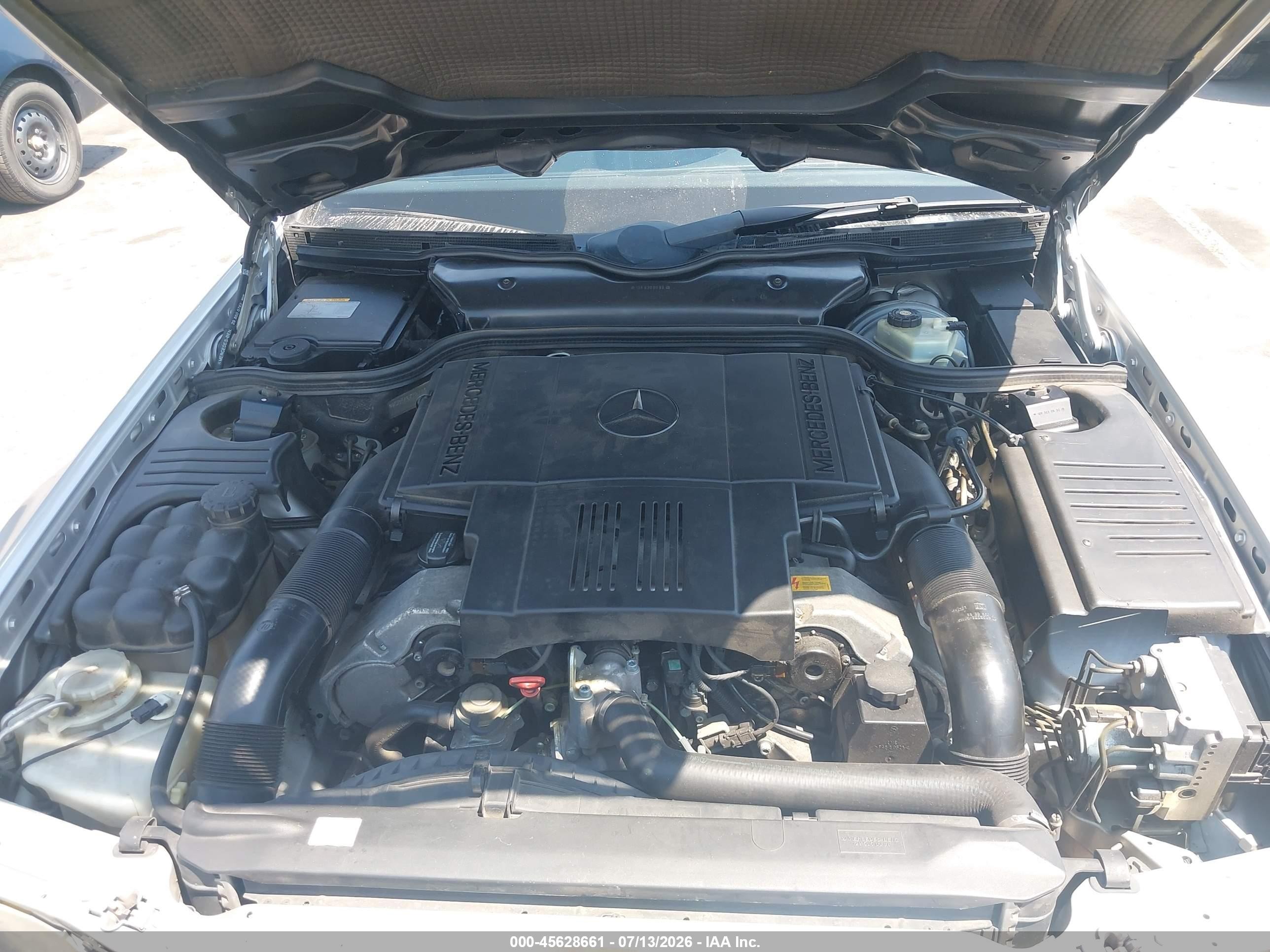 1997 Mercedes-benz Sl 500   Silver vin: WDBFA67F2VF148139