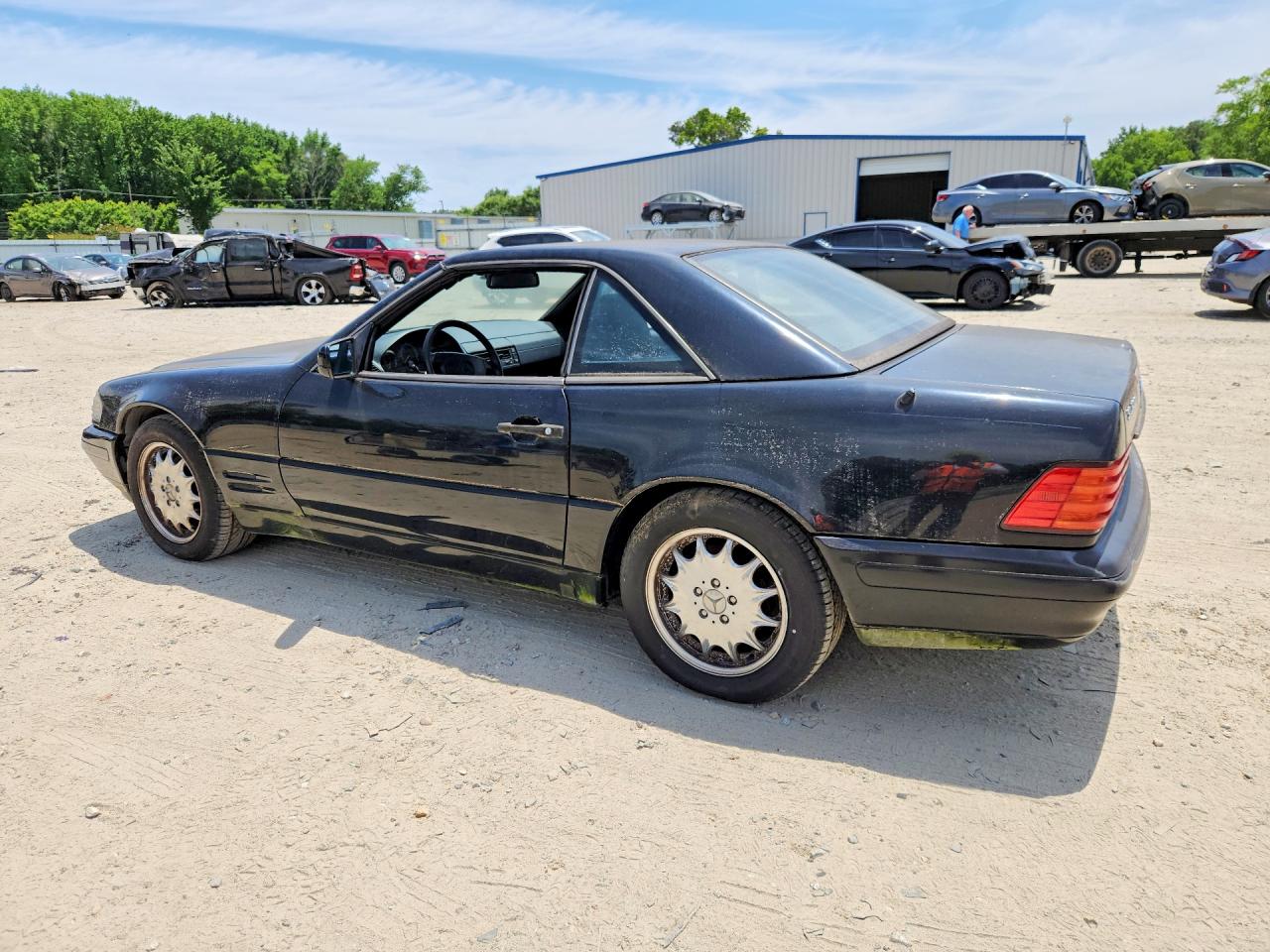 1998 Mercedes-benz Sl 500 Черный vin: WDBFA67F3WF169129