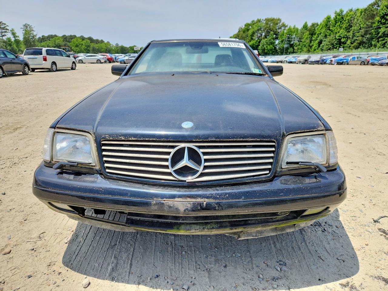 1998 Mercedes-benz Sl 500 Черный vin: WDBFA67F3WF169129