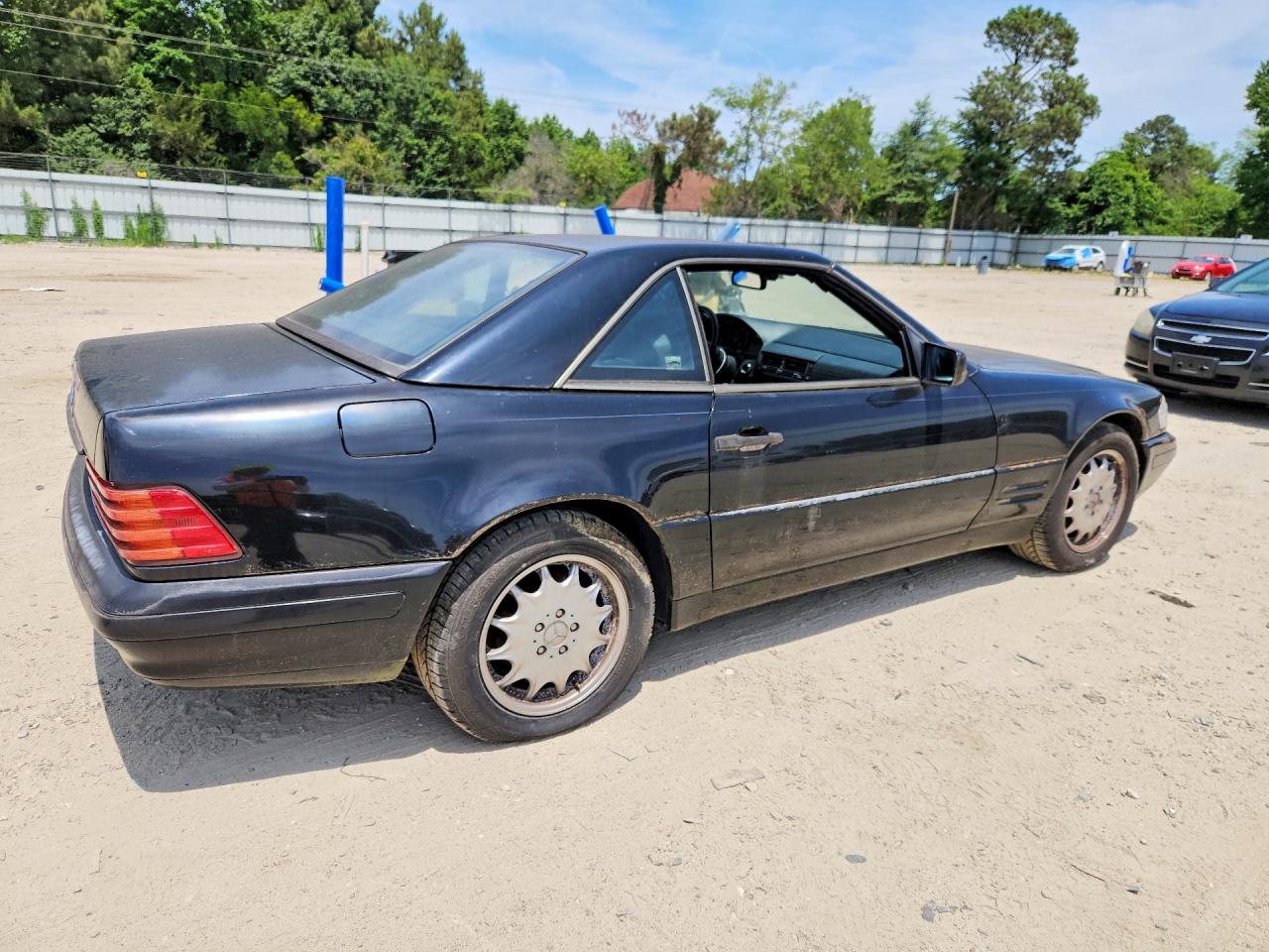 1998 Mercedes-benz Sl 500 Черный vin: WDBFA67F3WF169129