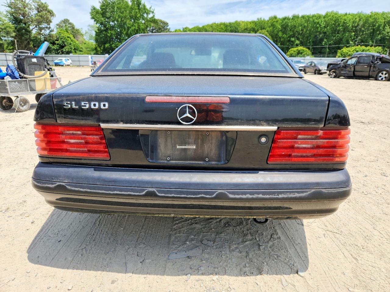 1998 Mercedes-benz Sl 500 Черный vin: WDBFA67F3WF169129